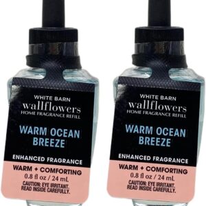 Bath & Body Works Warm Ocean Breeze Wallflowers home fragrance refills pack of 2 wholesale kitchen supplies Amazon FBA