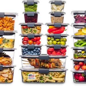 Rubbermaid Brilliance 44-piece airtight food container set – leak-proof with lids for Amazon FBA Wholesale Distributors
